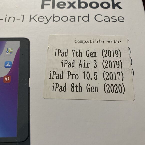 Typecase Flexbook Touch 6 in-1 Keyboard Case For iPad Pro 10.5”/ 7th Gen / Air 3 - Picture 5 of 9